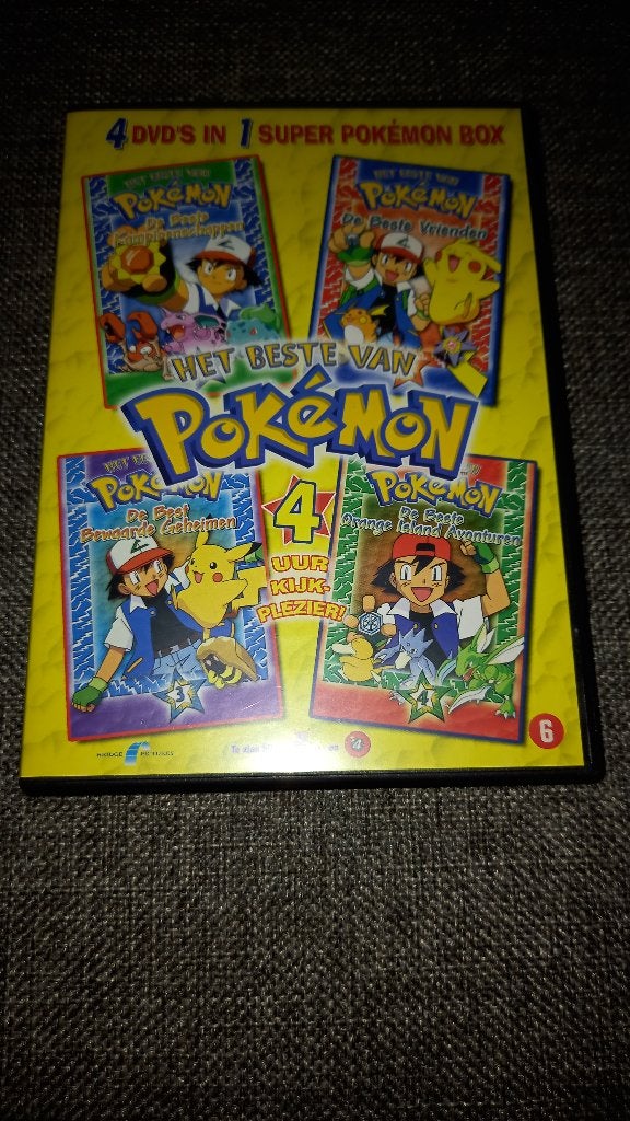 DVD box Pokémon, Ophalen of Verzenden, Gebruikt