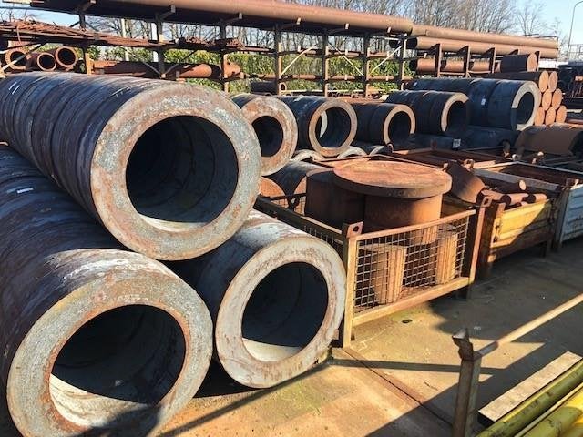 1987. Dikwandige buis / schijf / ring / ijzer, Doe-het-zelf en Bouw, Ophalen, Zo goed als nieuw, IJzer