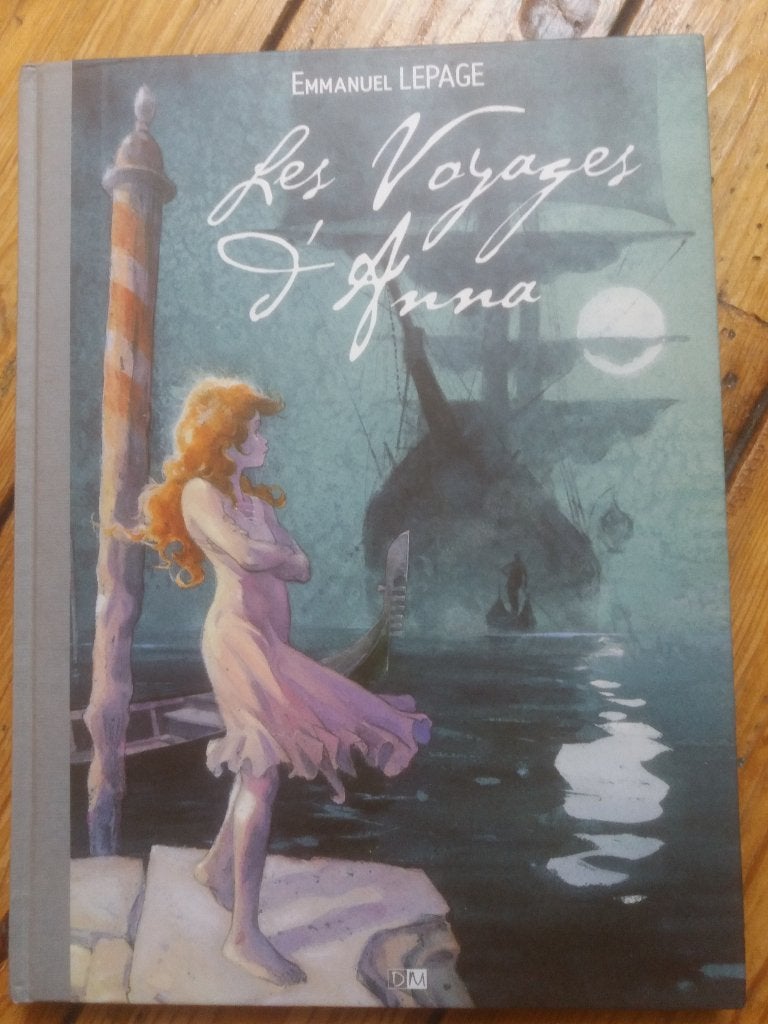 Livre illustré "Les Voyages d'Anna", Emmanuel LEPAGE, Livres, Une BD, Enlèvement ou Envoi, Comme neuf, Lepage