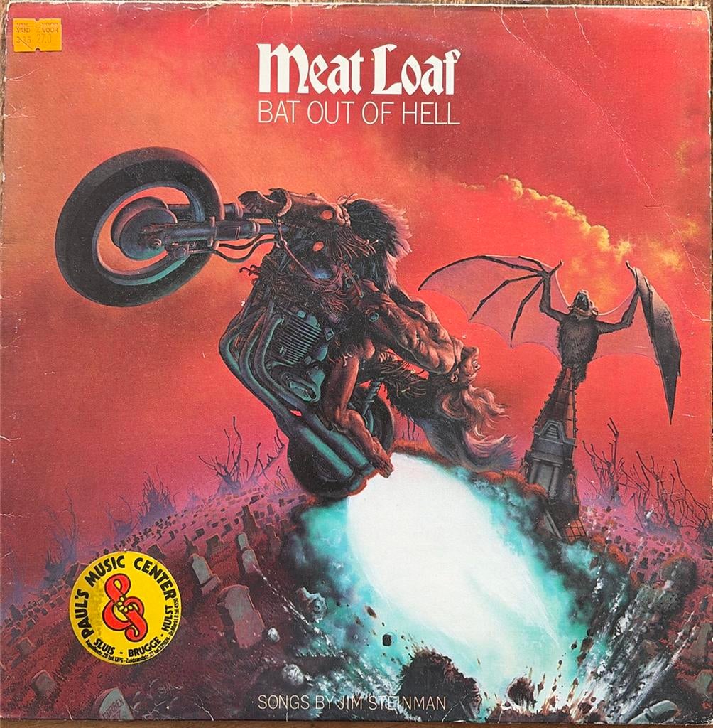 Meat loaf - bat out of hell, Ophalen of Verzenden, Gebruikt