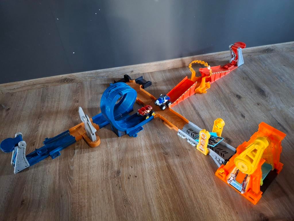 Blaze en de monsterwielen- Racebaan-verschillende elementen, Kinderen en Baby's, Ophalen of Verzenden