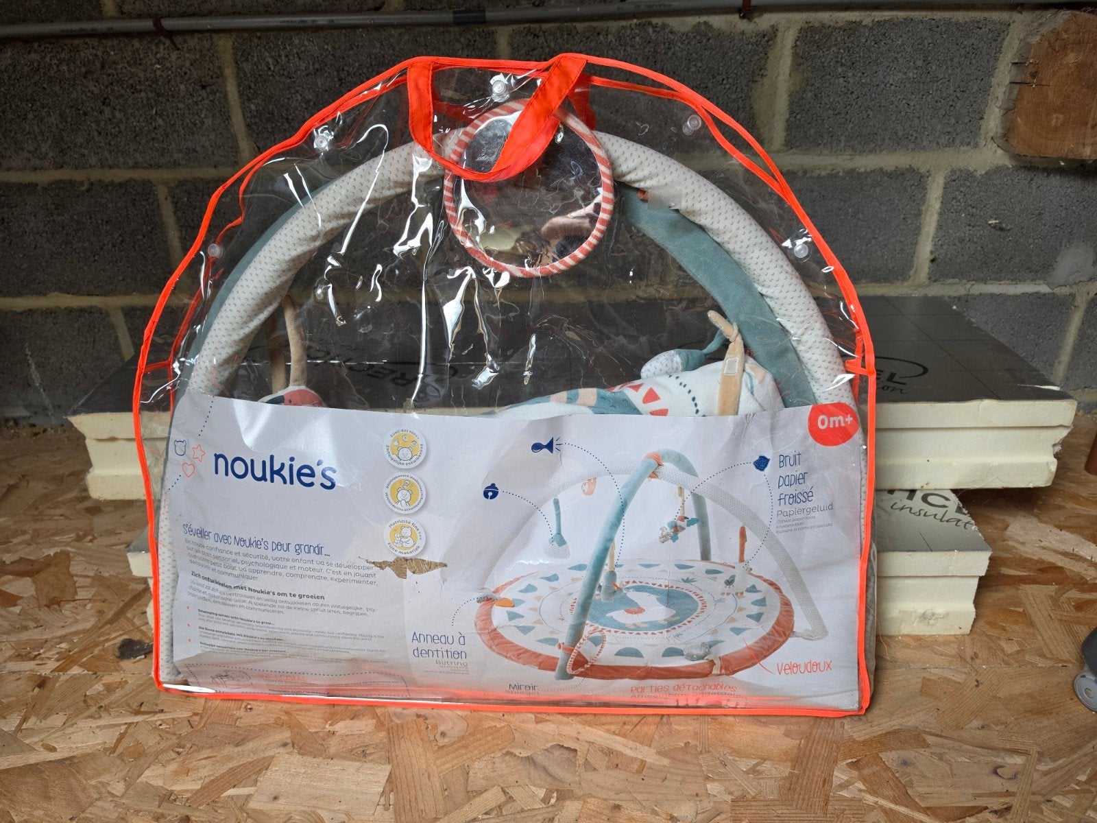 Noukie’s speeltapijt met speelbogen en originele opbergtas, Kinderen en Baby's, Ophalen, Zo goed als nieuw, Speelkleed, Met licht