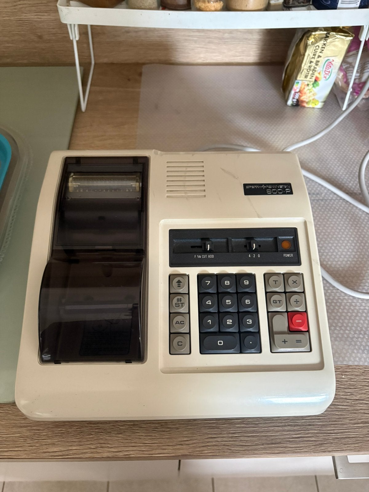 Sperry Remington 800 P Vintage  / Rekenmachine (1970s), Ophalen