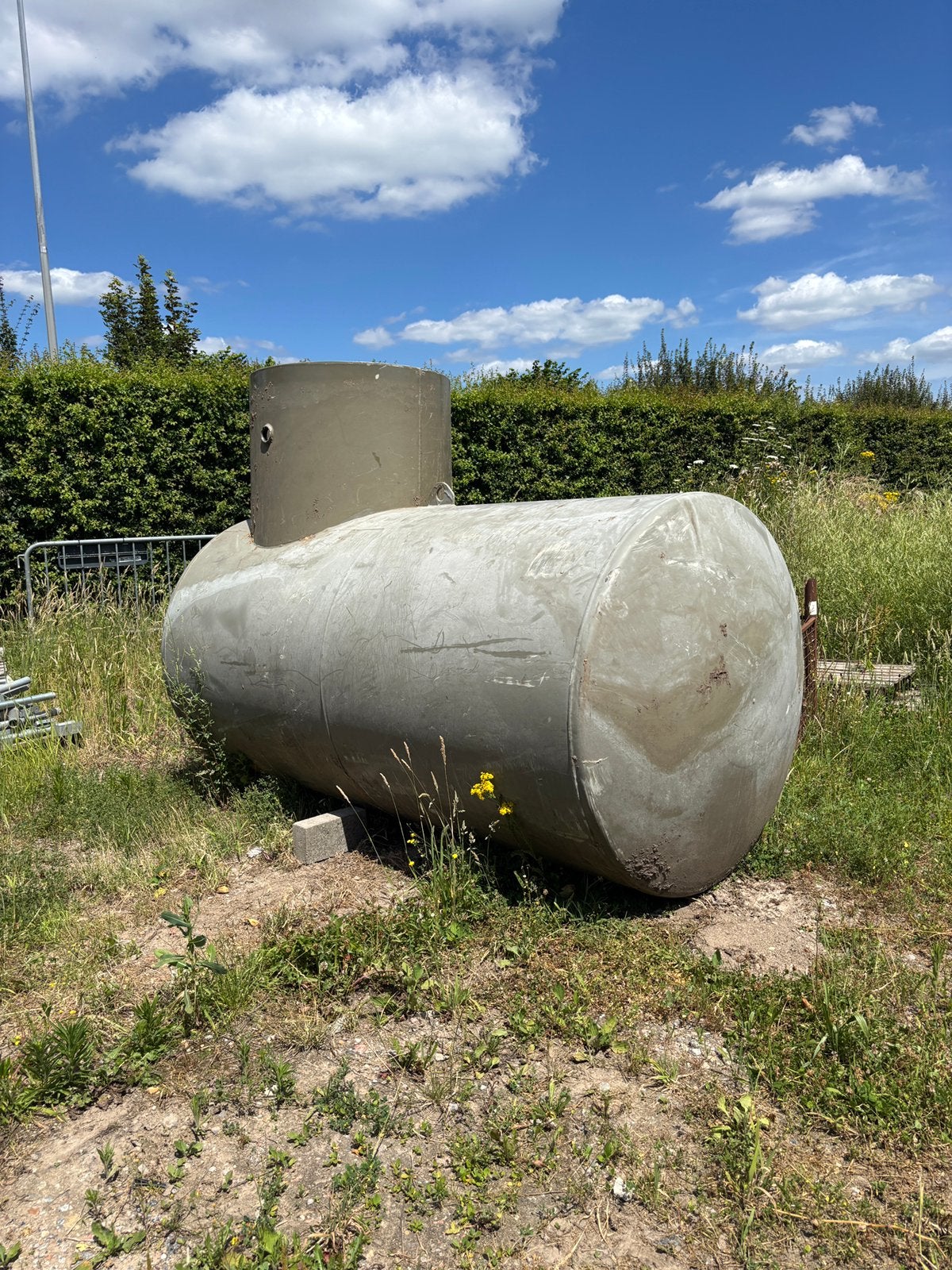 Mazout tank 3000l, Ophalen