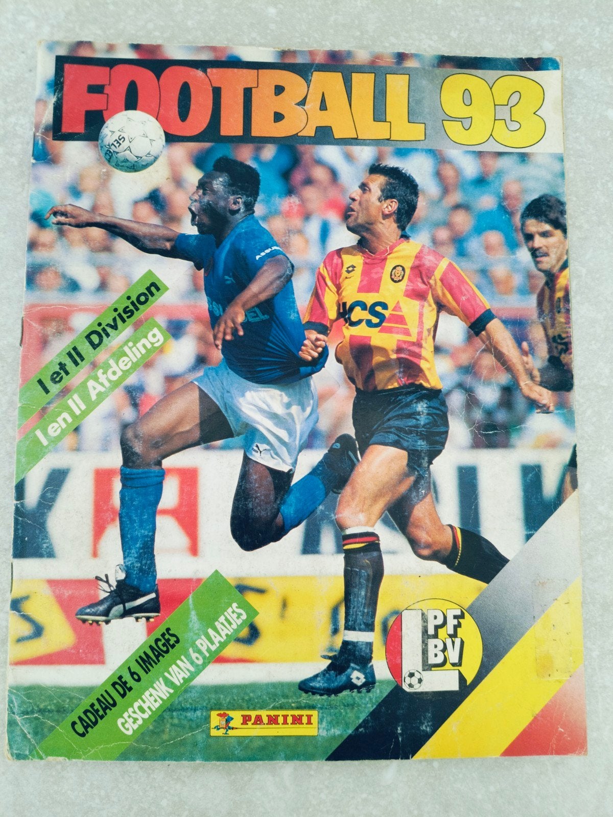 Panini album Football 93, Enlèvement ou Envoi