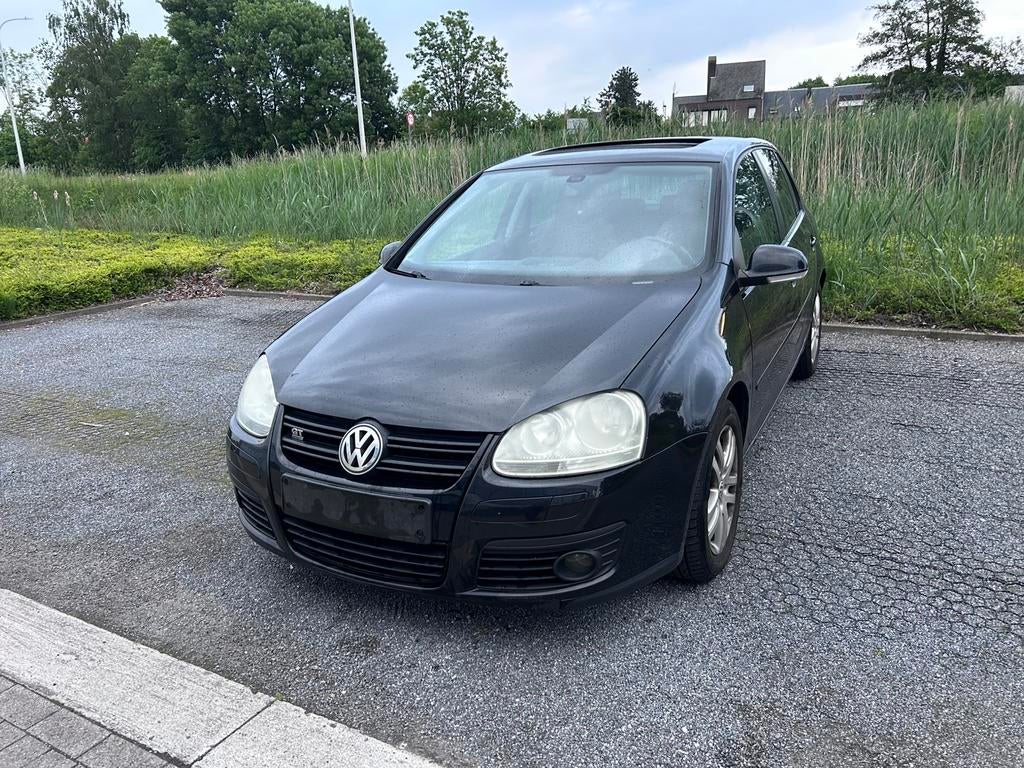 GOLF V 1,4 TREND 59KW EXPORT‼️, Auto's, Zwart, 59 kW, Blauw, 5 zetels