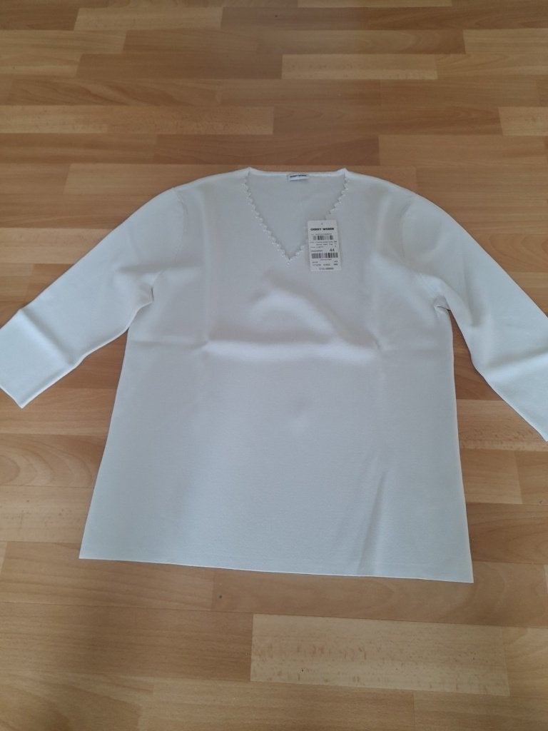 nieuw, witte pull Gery Weber, Gerry Weber, Ophalen of Verzenden, Maat 42/44 (L), Wit