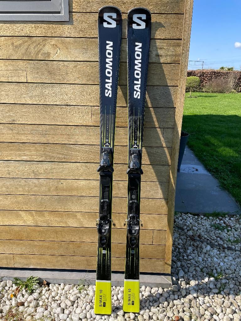 Skis Salomon SMax 10 + fix en 170 cm, 160 à 180 cm, Carving, Skis, Enlèvement
