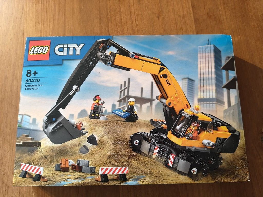 Lego City 60420 Construction Excavator (NIEUW), Neuf, City, Enlèvement ou Envoi, Lego