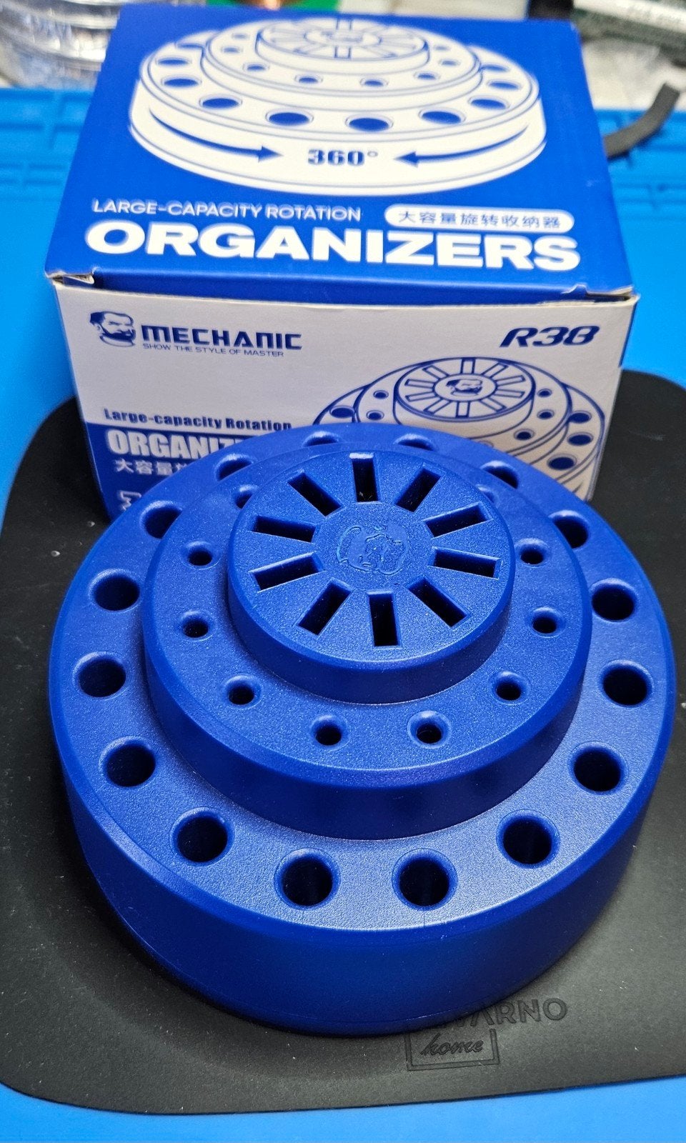 Support de rangement rotatif 360 pour outils de réparation, Enlèvement ou Envoi