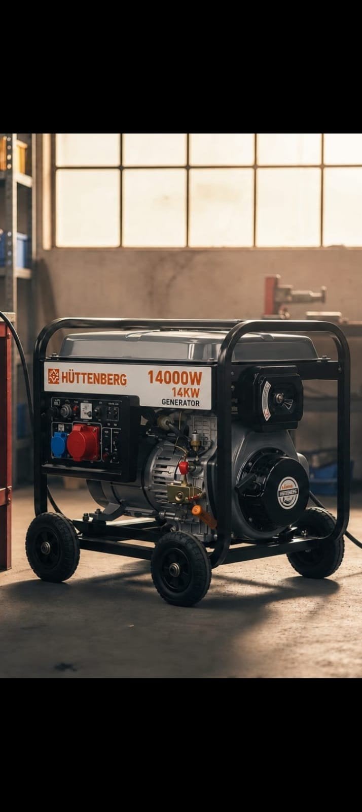 groupe électrique/générateur Diesel 14000w 14kw nouveau livr, Bricolage & Construction, Générateurs, Neuf, Enlèvement ou Envoi