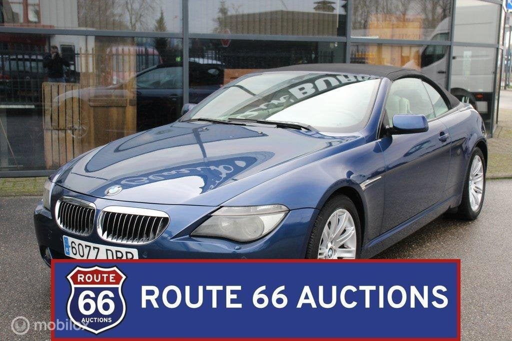 BMW 645Ci Cabriolet | 2005 | Route 66 Auctions, Autos, BMW, Achat, Série 6, Entreprise, Boîte manuelle