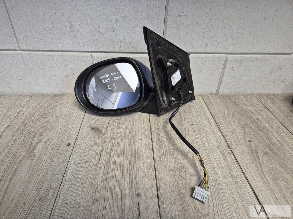 Honda Civic hatchback 2005-2011 spiegel links blauw 9 draden, Honda, Gebruikt, -, -