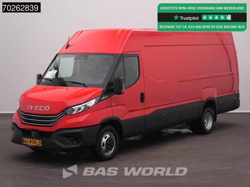 Iveco Daily 35C21 BPM VRIJ! 3.0L Automaat 210PK L3H2 2025-Mo, Auto's, Stof, Euro 6, Iveco, 2585 kg