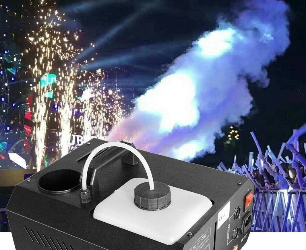 Nouvelle machine à fumée à sortie verticale 3000w, Musique & Instruments, Lumières & Lasers, Neuf, Lumières, Commande sonore, Couleur