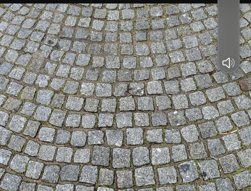 Portugese porfier kasseien 9x9, Tuin en Terras, Ophalen, Gebruikt, Graniet, Overige typen