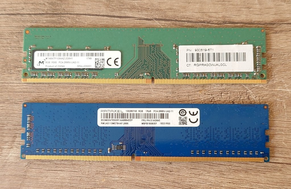 2x 8GB DDR4 2666mhz Modules, Computers en Software, RAM geheugen, Gebruikt, Verzenden, DDR4, Desktop
