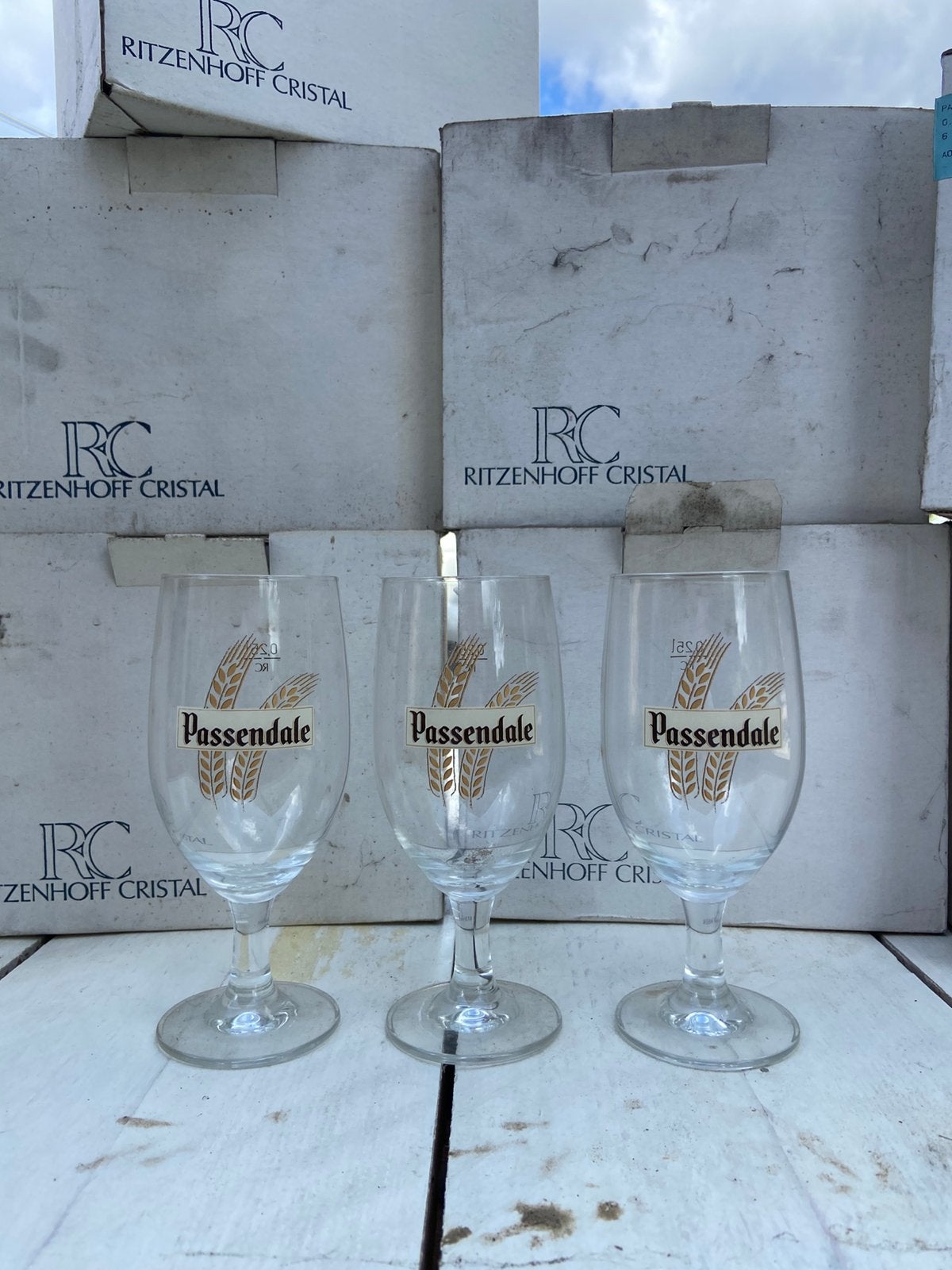 Passchendaele, Collections, Verres & Petits Verres, Enlèvement, Comme neuf