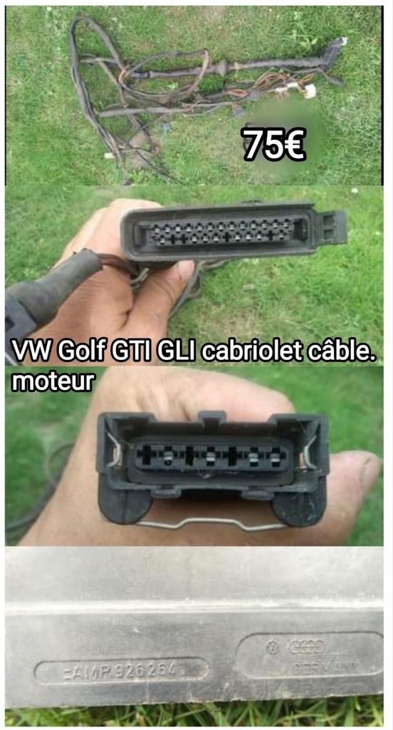 Golf1 GTi cabriolet 18ccGLi besturingseenheid voor elektrisc, Gebruikt, Volkswagen