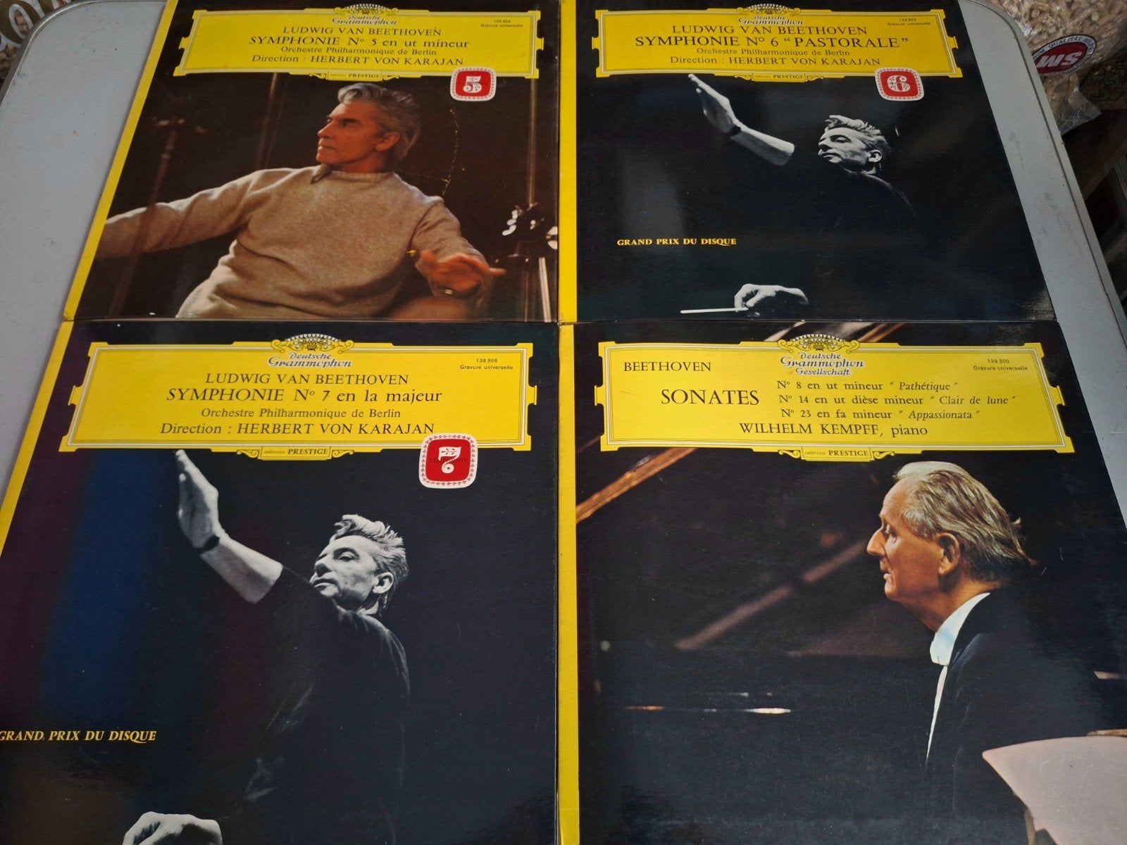 Lot 138 x LP's Deutsche Grammophon 33 RPM, Kamermuziek, Ophalen of Verzenden, Zo goed als nieuw, 12 inch