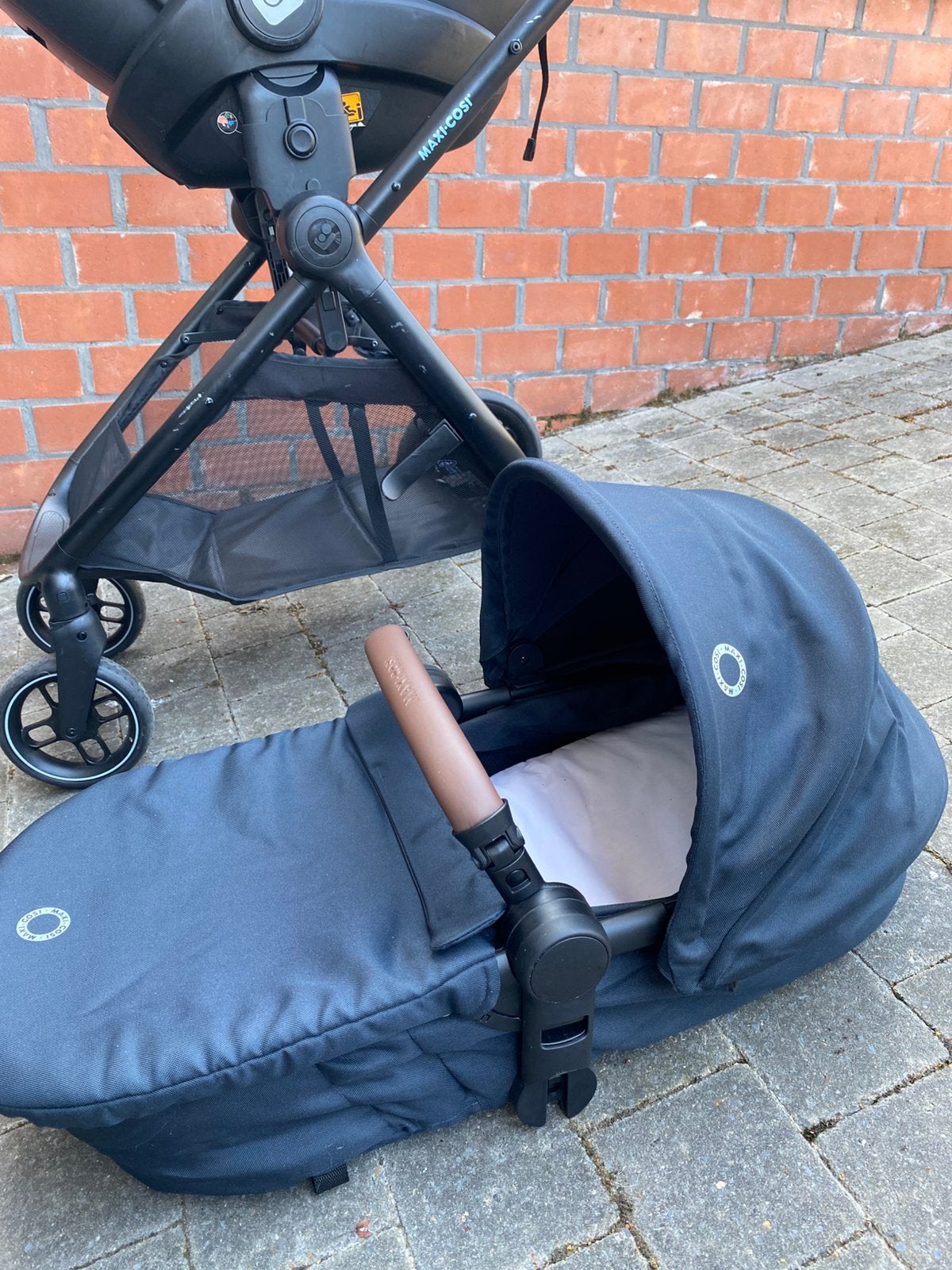 Poussette maxi cosy zelia 3, Avec siège auto, Comme neuf, Enlèvement, Poussette