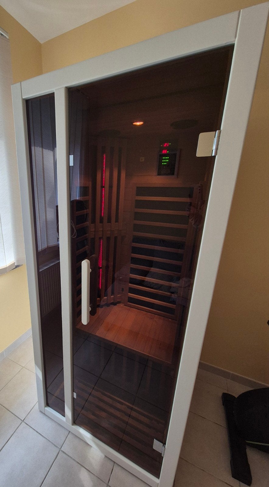 Sauna infrarouge extensible X-Trend 1 personne, Sports & Fitness, Enlèvement, Infrarouge
