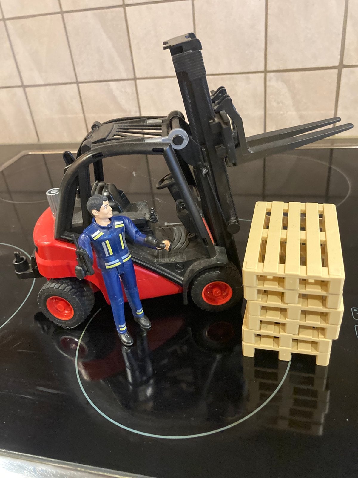 Bruderspeelgoed, Ophalen, Zo goed als nieuw