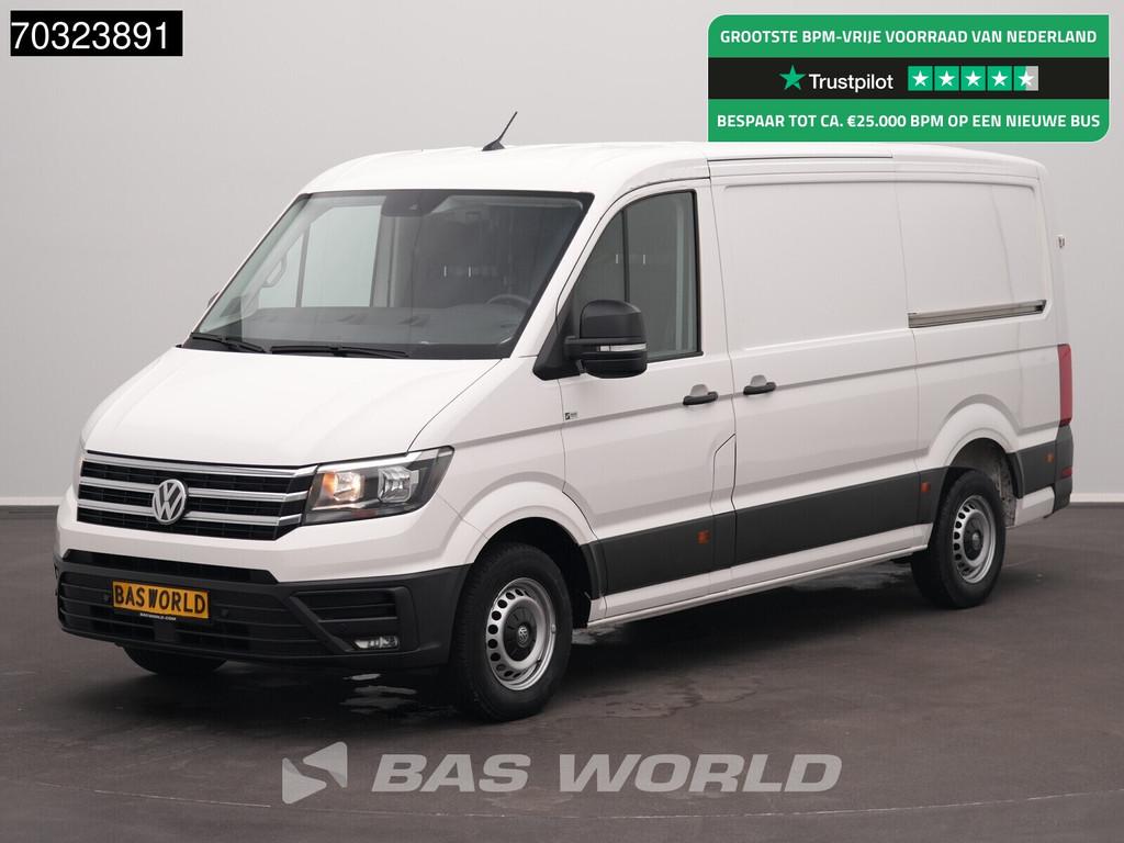 Volkswagen Crafter 140pk Automaat L3H2 2x schuifdeur Navi Ca, Automaat, Stof, Gebruikt, Euro 6