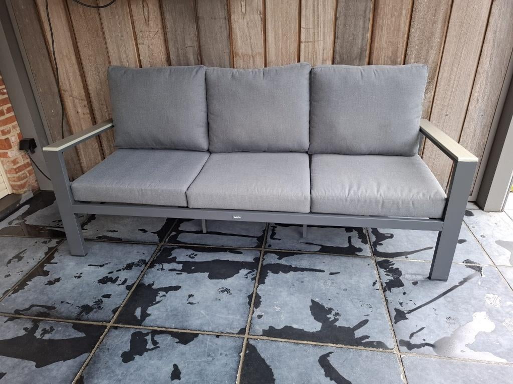 Tuinbank/ longe, Tuin en Terras, Tuinbanken, Ophalen, Gebruikt, Aluminium