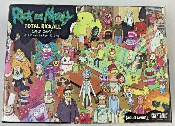 Rick and Morty Kaartspel Total Rickall Card Game Cryptozoic, Verzamelen, Verzenden, Zo goed als nieuw