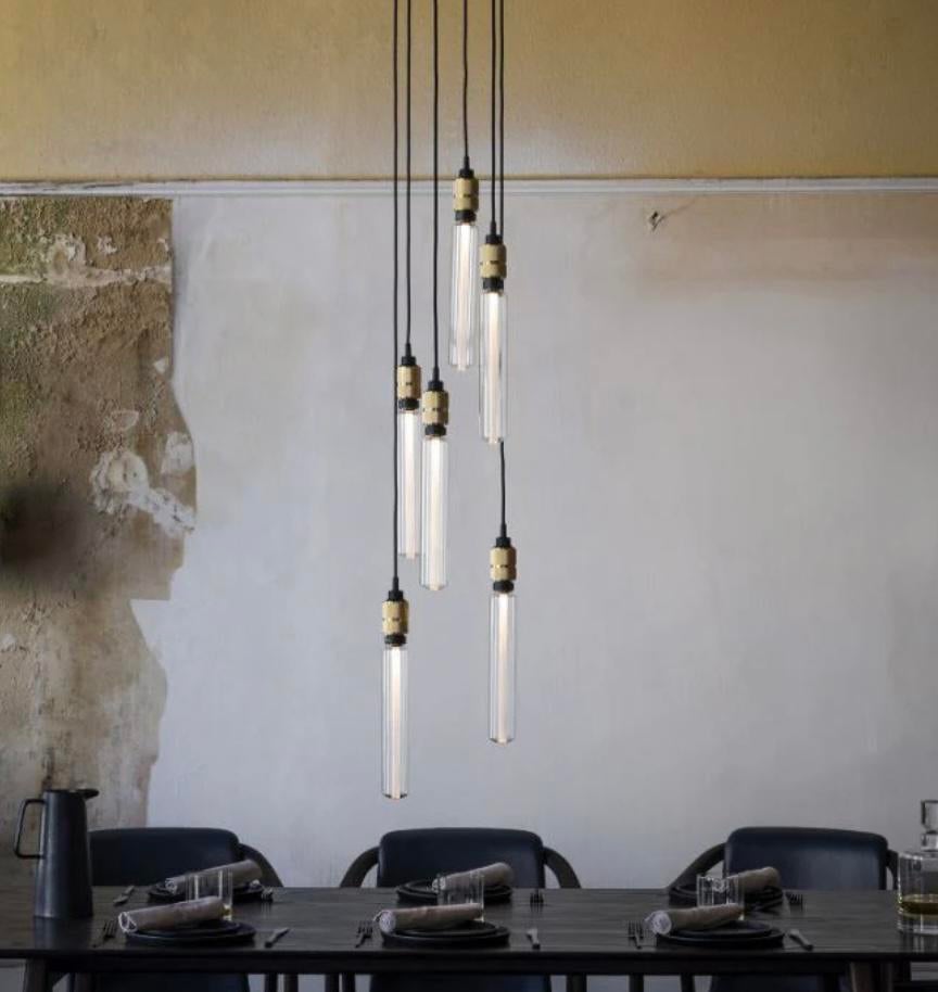 Buster and punch hooked 6 pendant lamp, Enlèvement, Comme neuf
