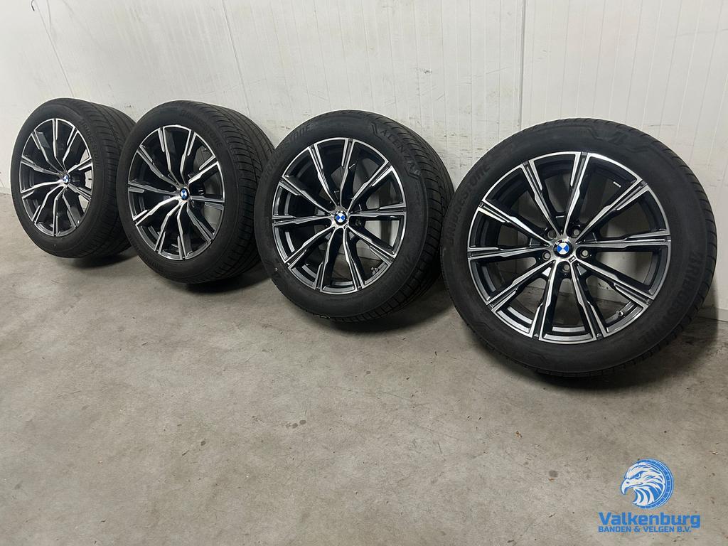 6-7mm! Originele BMW X5 X6 G05 G06 Style 740M 20 inch antrac, Gebruikt, -, 275 mm, -