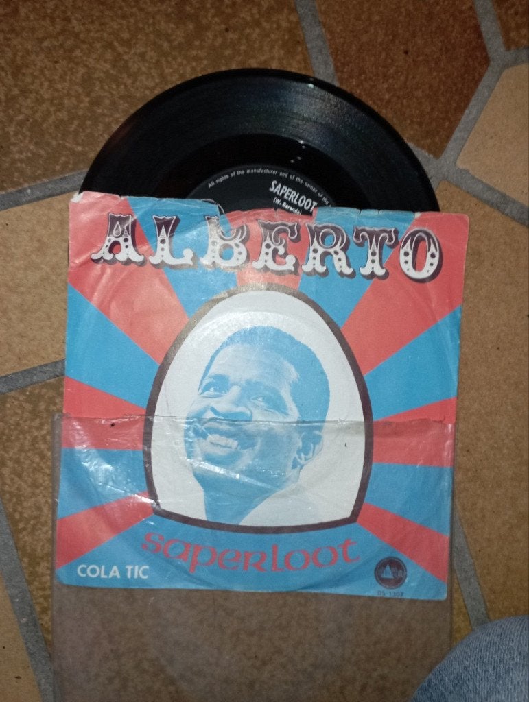 691) Saperloot ( wat is dat ding geweldig groot ) 45t vinyl, Ophalen of Verzenden, Gebruikt
