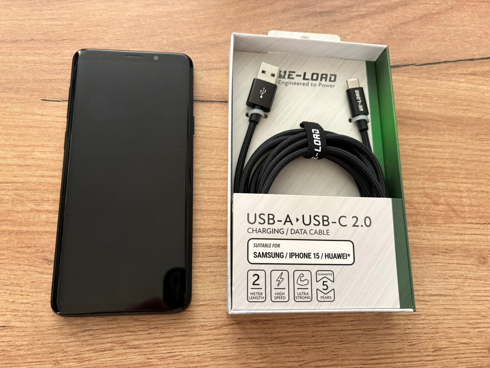 Samsung S9+, Telecommunicatie, Mobiele telefoons | Samsung, Ophalen, Gebruikt, Zwart, Touchscreen