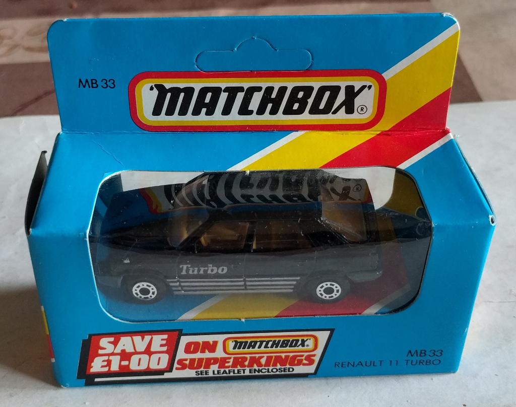Matchbox Renault 11 Turbo, Ophalen of Verzenden, Zo goed als nieuw, Auto