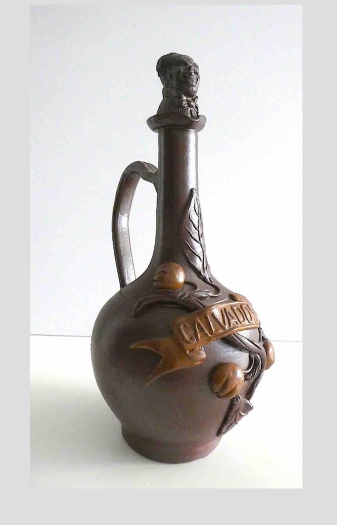 stenen kruik Calvados, Ophalen