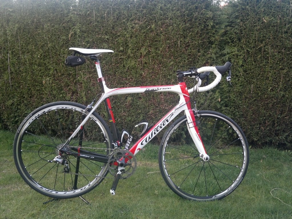 Koersfiets Willier maat 58, Fietsen en Brommers, Fietsen | Racefietsen, Carbon, Zo goed als nieuw, 15 tot 20 versnellingen, 57 tot 61 cm