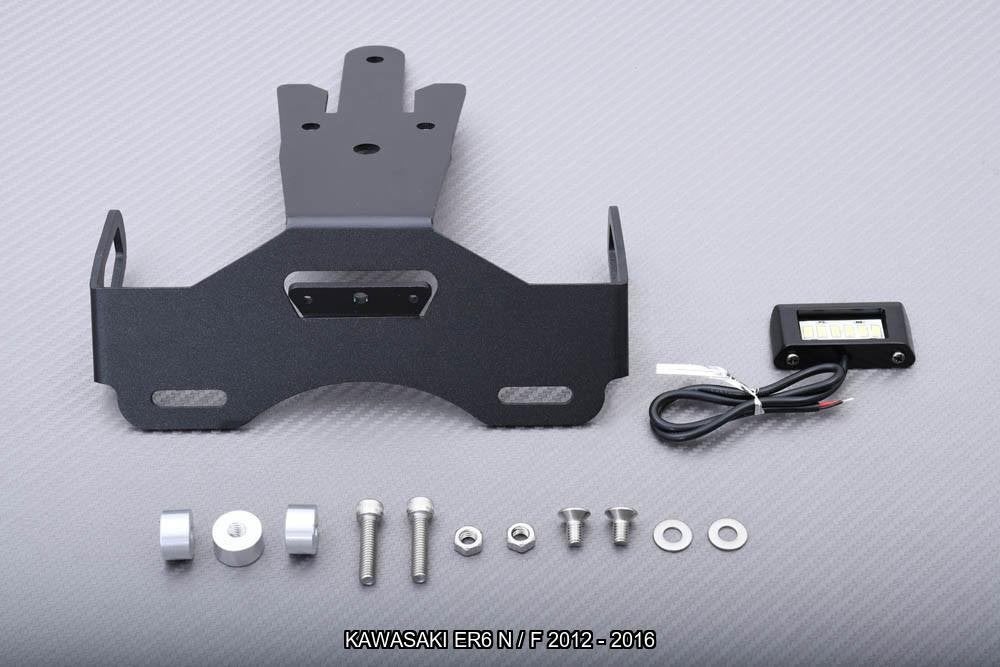 Korte Kentekenplaathouder KAWASAKI ER6 N / F 2012 - 2016, Ophalen of Verzenden, Nieuw