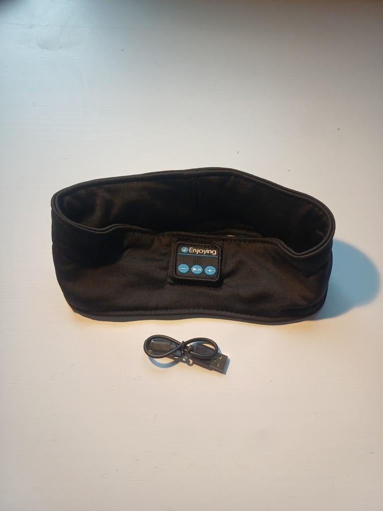 Bluetooth slaaphoofdband met ingebouwde oortjes., Ophalen of Verzenden
