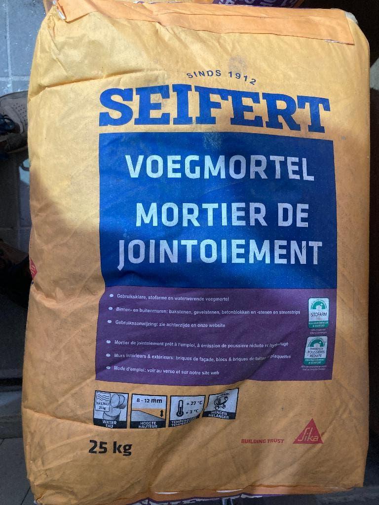 Voegmortel Seifert kleur 5260, Doe-het-zelf en Bouw, Ophalen, Nieuw, Overige typen