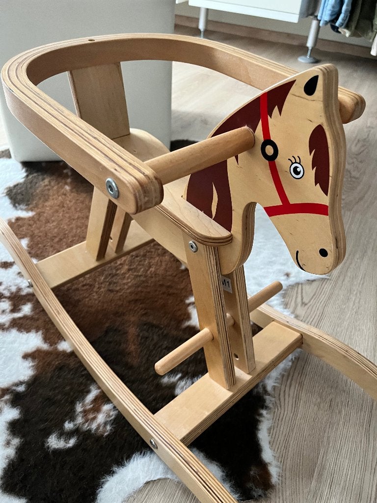 Schommelpaardje, Enfants & Bébés, Jouets | Jouets a bascule, Enlèvement, Comme neuf