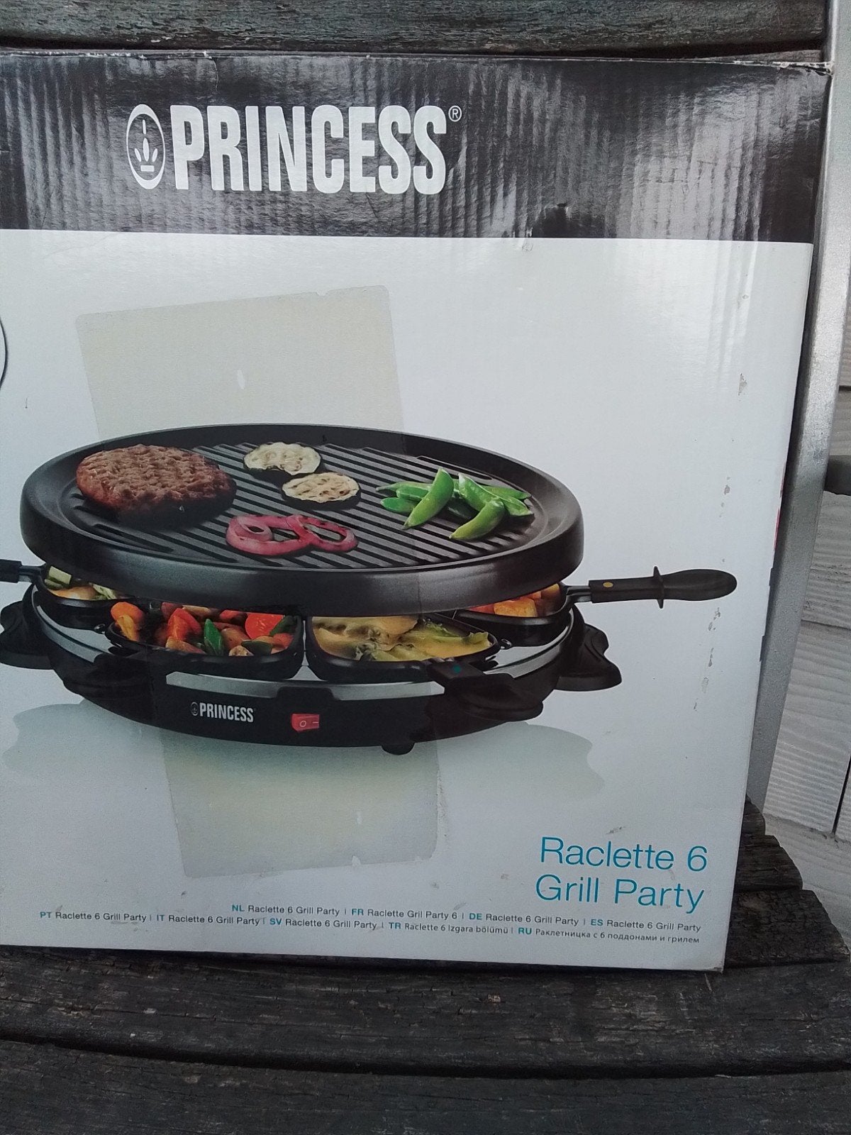 raclette, Enlèvement