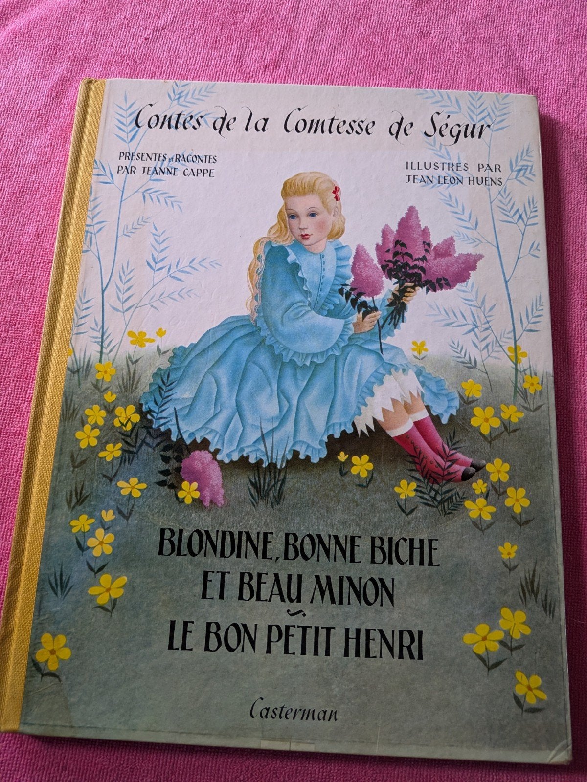 Blondine, bonne biche et beau minon - ancien, Enlèvement, Utilisé, La comtesse de Segur