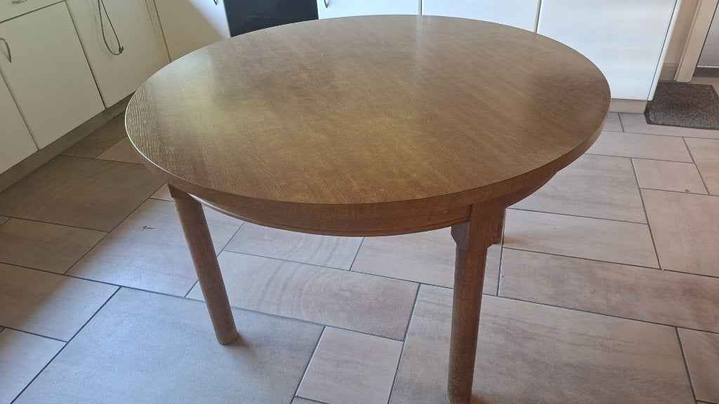 Ronde keukentafel met bijhorende stoelen, Enlèvement, Utilisé, Rond