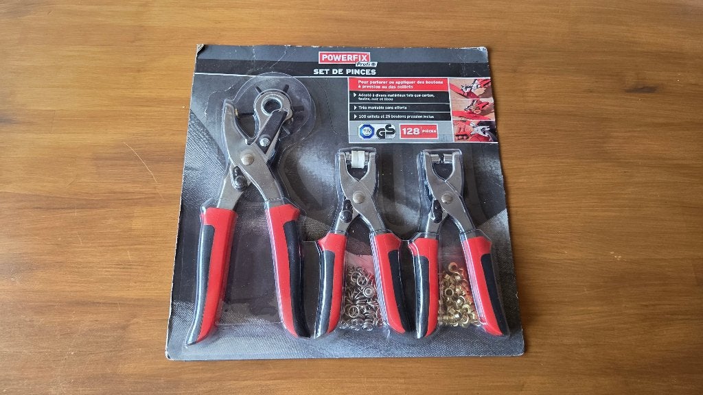 Gaten tangen set Powerfix, Bricolage & Construction, Enlèvement ou Envoi, Neuf, Autres types