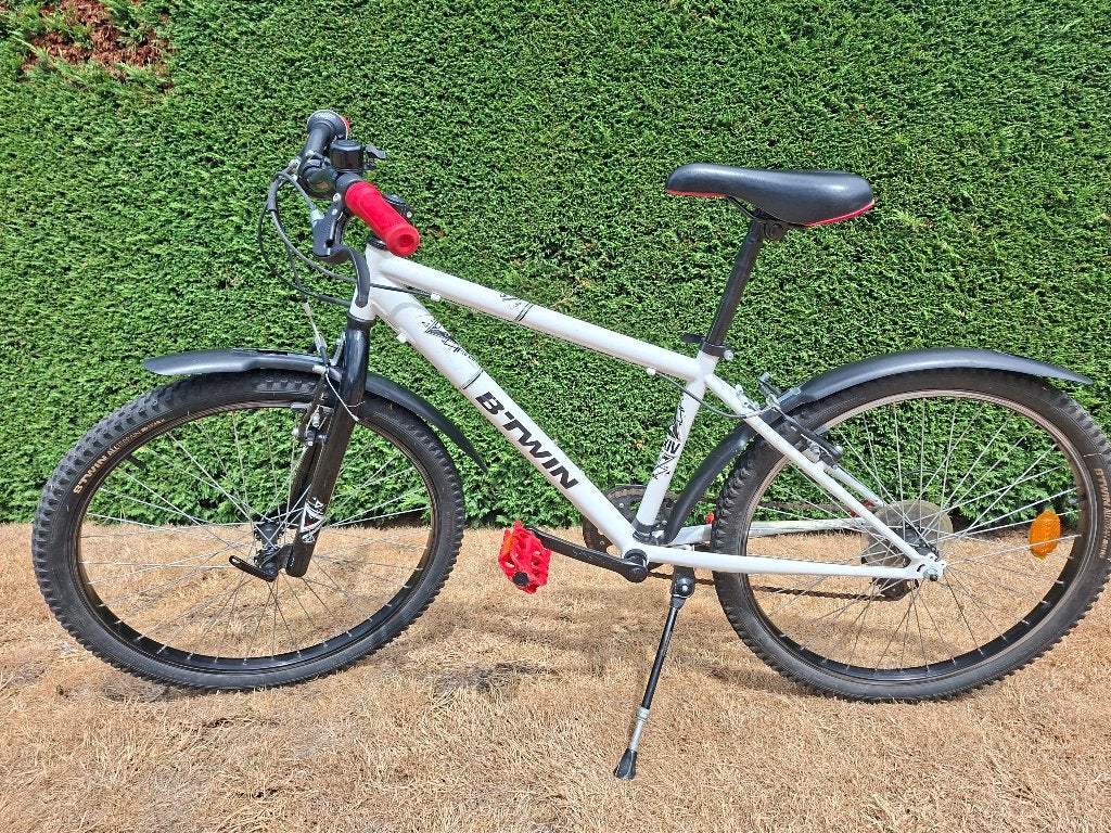 B'Twin Rockrider mountainbike 24 inch, Ophalen, Versnellingen, Btwin Decathlon, Gebruikt
