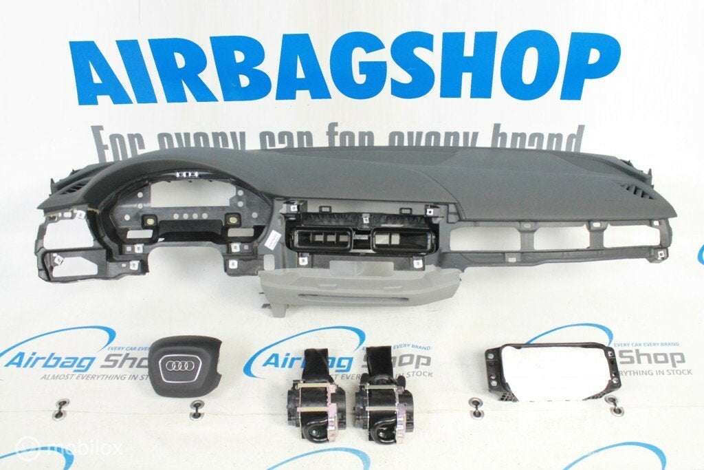 Airbag set - Dashboard 4 spaak licht grijs Audi A4 B9 8W