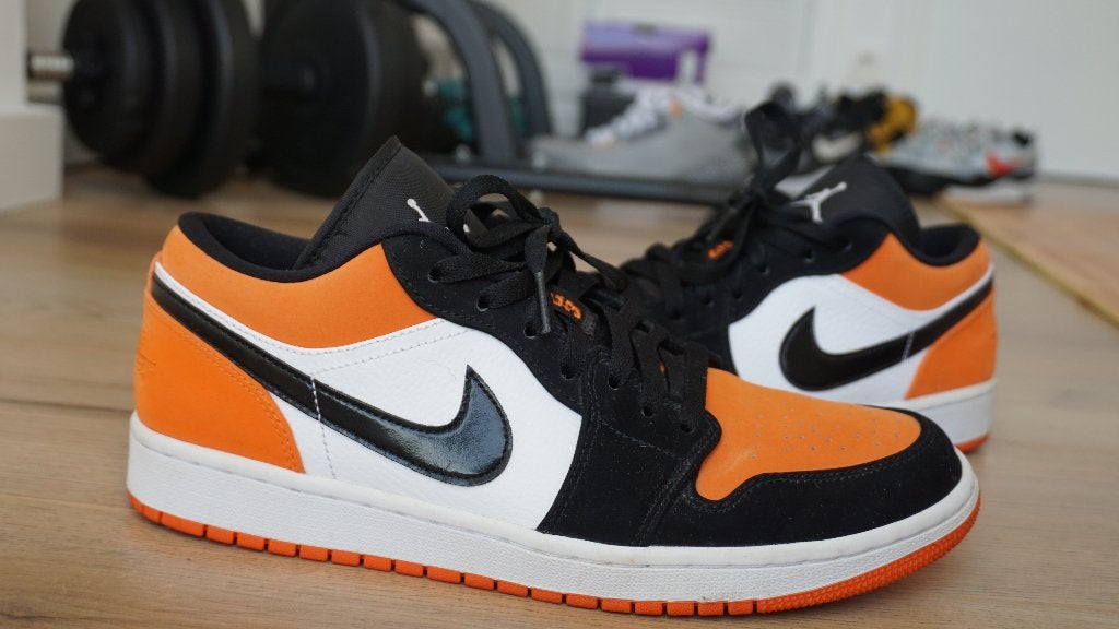 Jordan 1 Low Shattered Backboard Size 44, Overige kleuren, Ophalen of Verzenden, Zo goed als nieuw, Sneakers