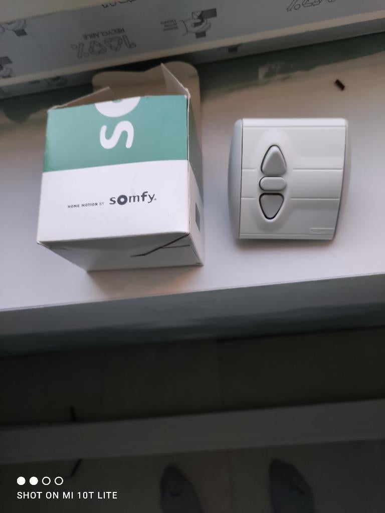 Somfy schakelaar, Ophalen, Nieuw