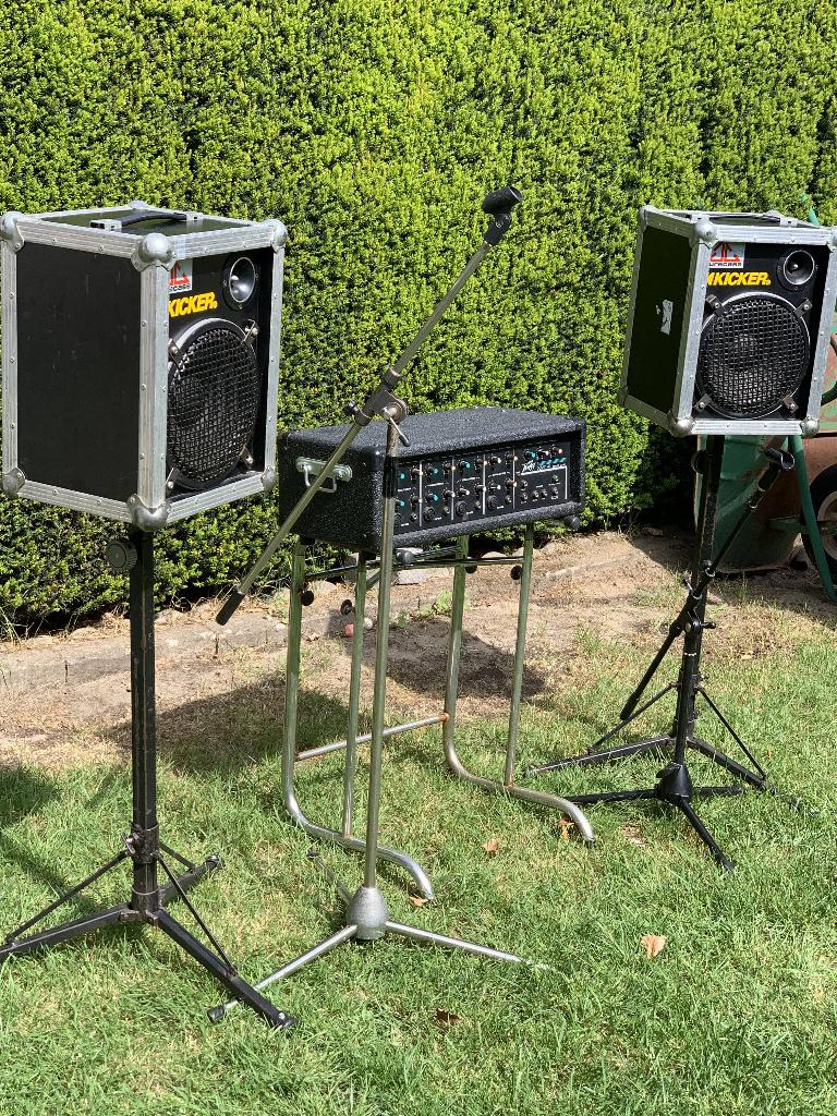 Complete geluidsinstallatie, Muziek en Instrumenten, Ophalen, Gebruikt